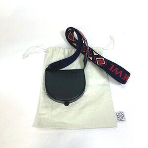 LOEWE anagram Heel pouch small Shoulder Bag Crossbody Pochette Pouch Black